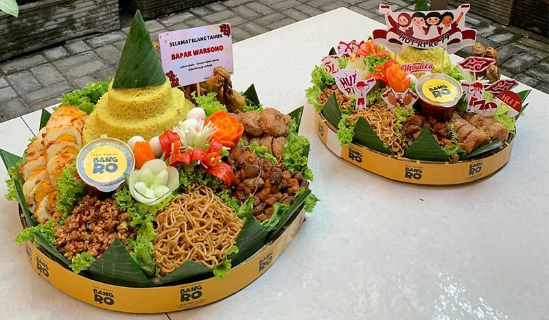 nasi tumpeng solo enak nasi tumpeng solo enak