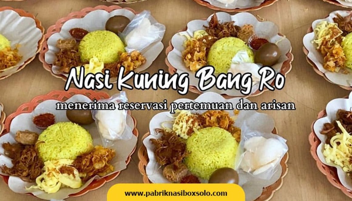 Nikmati Sensasi Nasi Kuning Enak di Solo