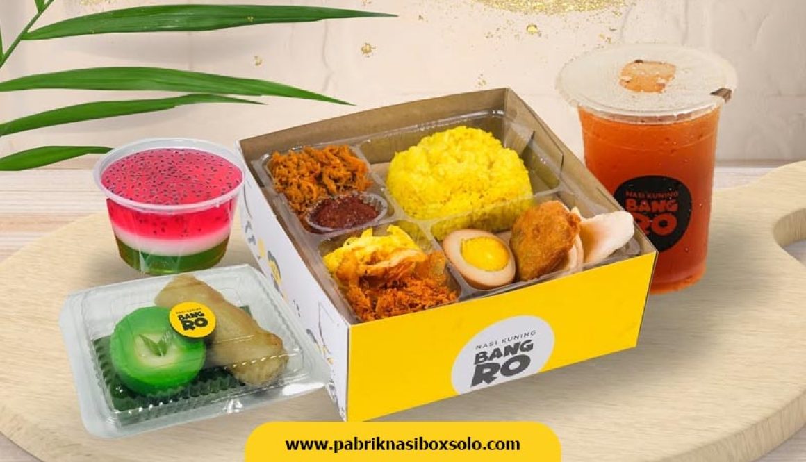 Nasi Box Solo untuk Acara Syukuran