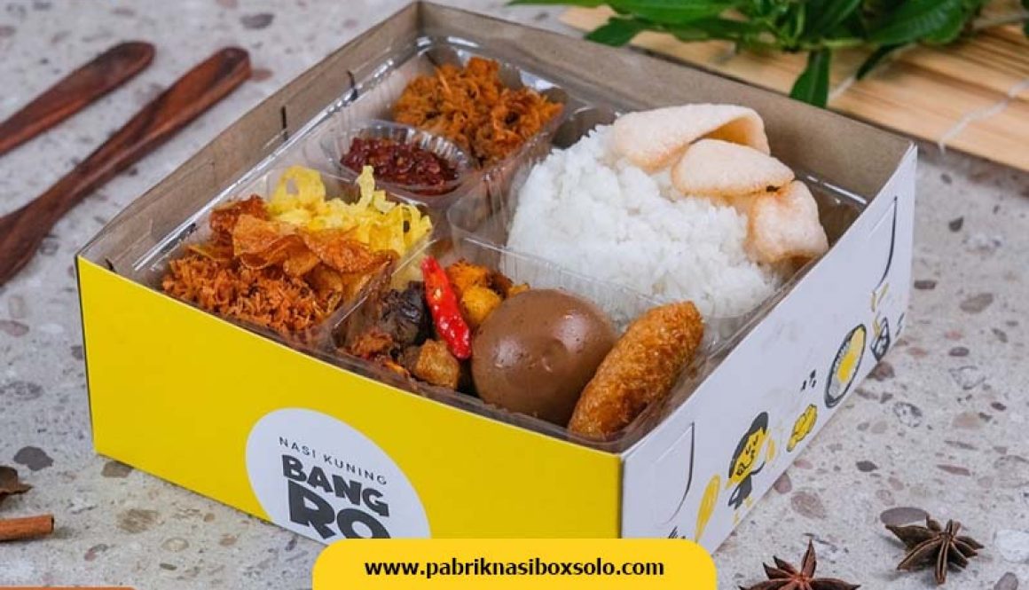 Nasi Kotak Solo Kekinian