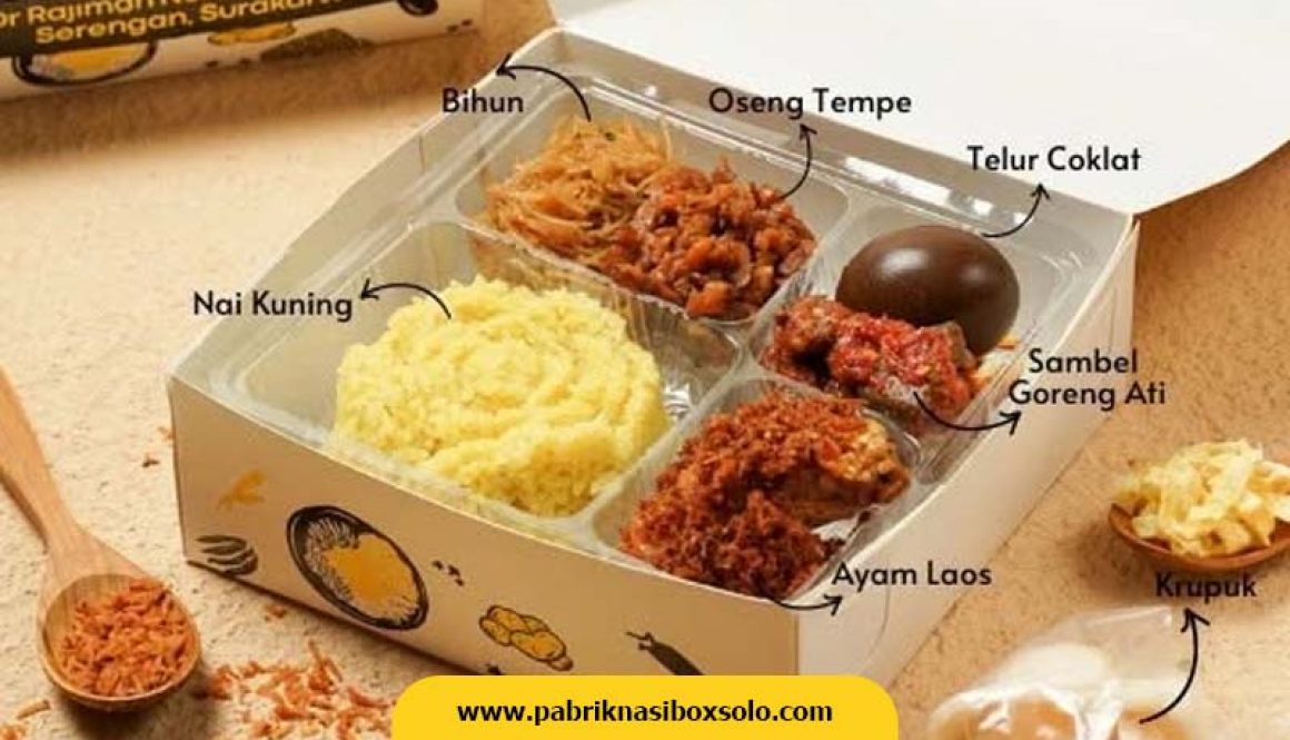 Nasi Box Solo untuk Hajatan