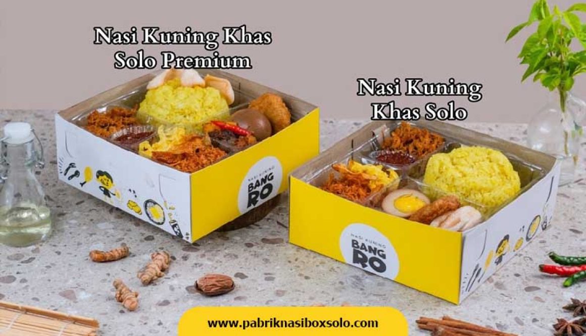 Jasa Pesan Nasi Kuning di Solo