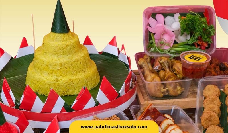 Tumpeng HUT RI untuk Memeriahkan Acara Kemerdekaan